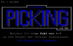 DOS-Spiel mit QBASIC programmiert